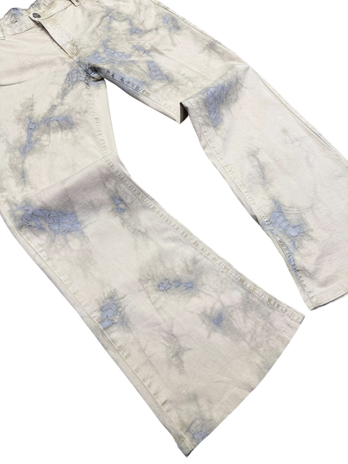 Iceberg Vintage Ice Jeans by Iceberg Italy Strechable Denim Flare Size US 36 / EU 52 - 5 Thumbnail