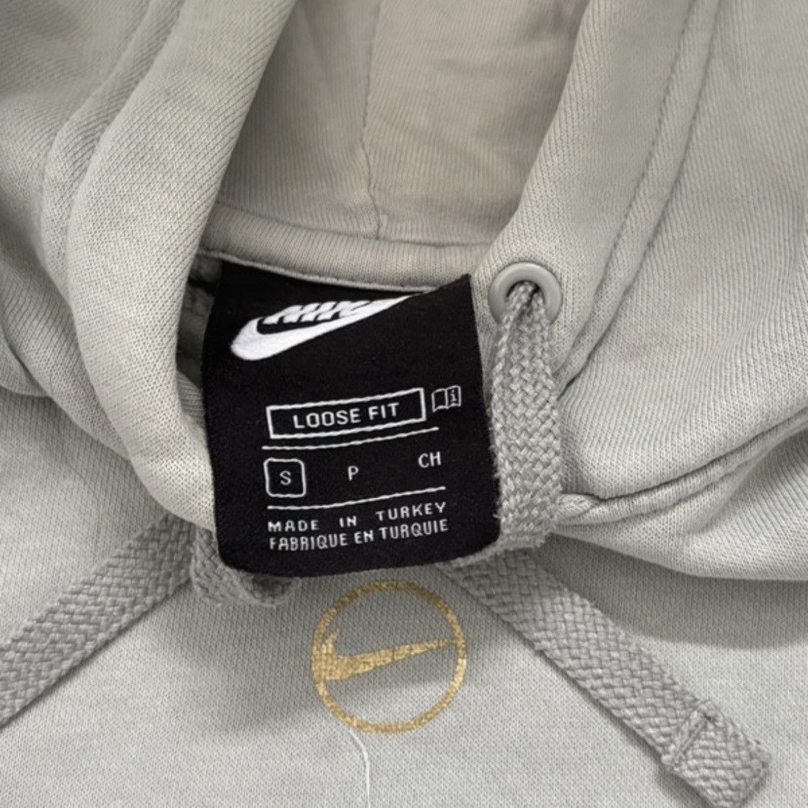 Nike 00s Nike Vintage Oversized Loose Fit Center Logo Hoodie Rare Size US S / EU 44-46 / 1 - 4 Thumbnail