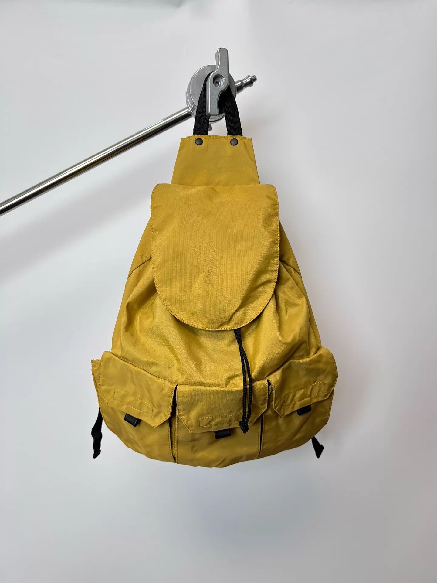 Yohji Yamamoto Yohji Yamamoto Egg Yolk Colorblock 3pkt Backpack Size ONE SIZE - 1 Thumbnail