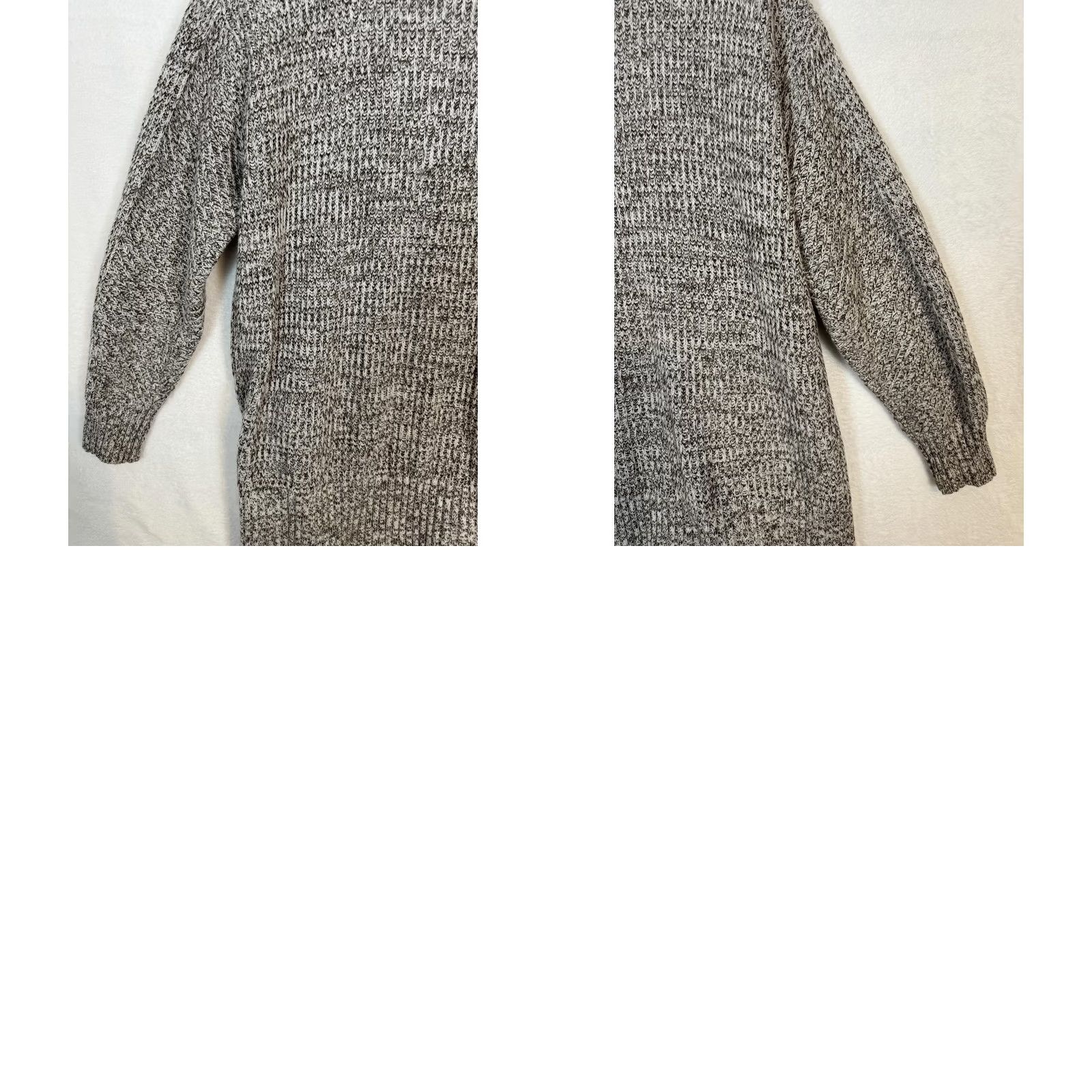 Vintage A New Day Cardigan Sweater Women’s S Long Waisted Knit Closed Open Front V-Neck Raglan Sleeve Brown Fall Winter Size S / US 4 / IT 40 - 9 Thumbnail