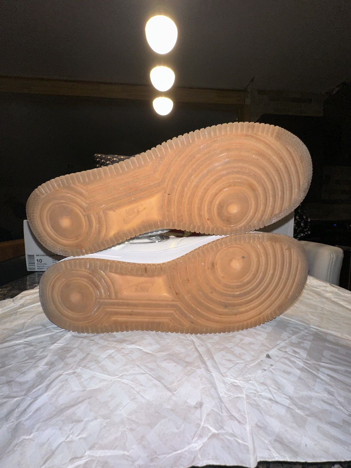 Nike × Travis Scott Travis Scott Air Force 1s 2017 OG ALL Size US 10 / EU 43 - 5 Thumbnail