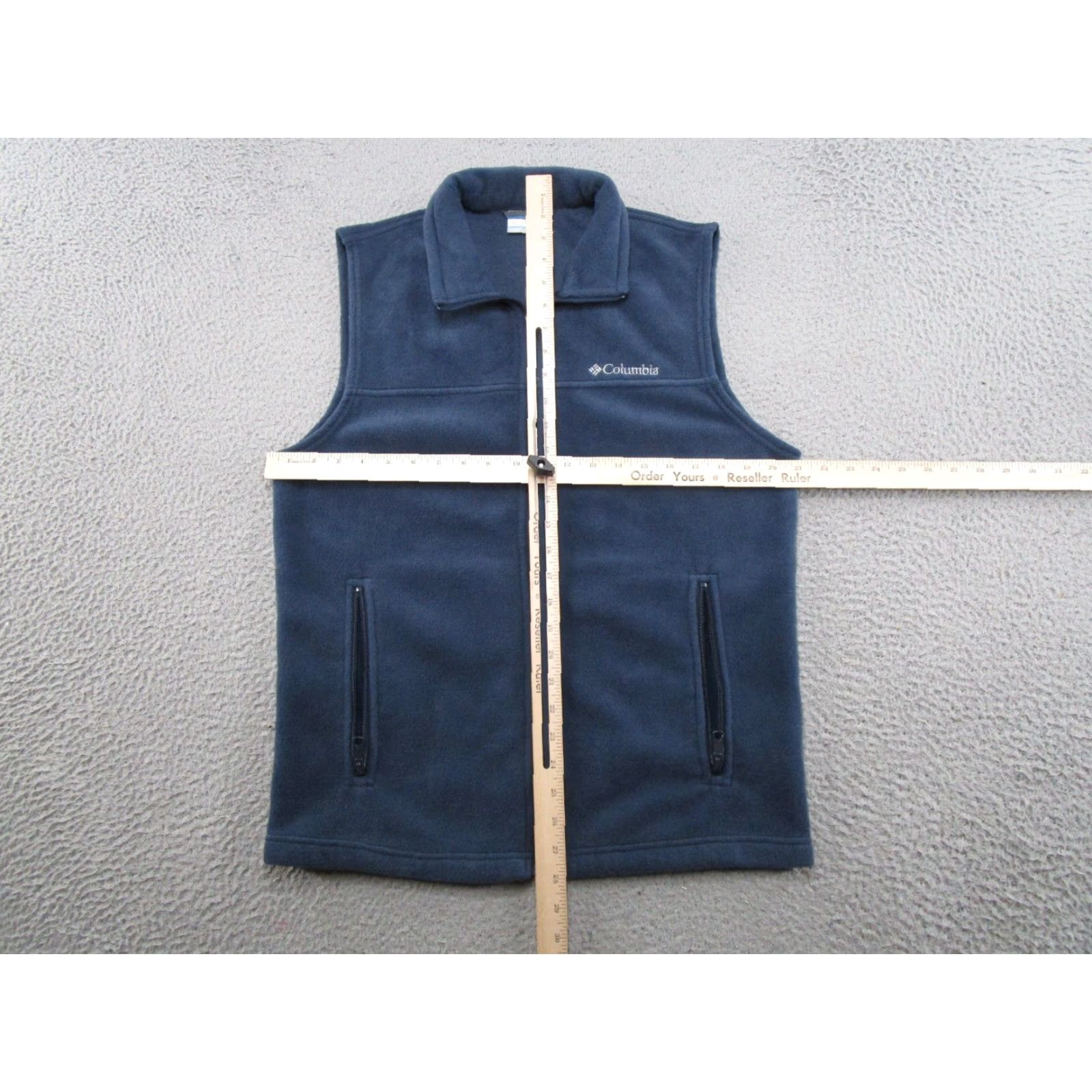 Vintage Columbia Vest Navy Blue Fleece Full Zip Size S Regular Size US S / EU 44-46 / 1 - 4 Thumbnail