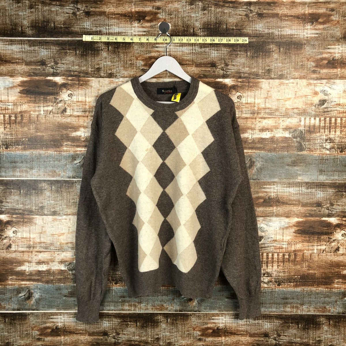 Homespun Knitwear Aspetiva Brown vintage Knitwear #A2199 Size US L / EU 52-54 / 3 - 1 Thumbnail