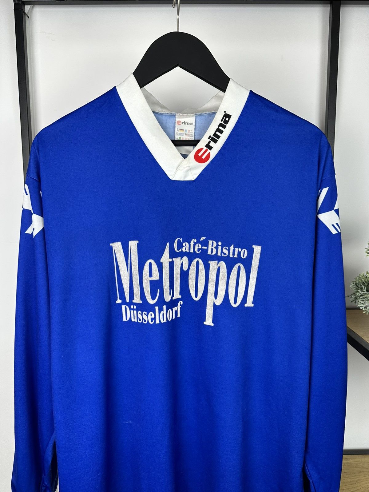 Erima Erima Football Jersey Vintage GSC Hermes Dusseldorf Soccer L Size US L / EU 52-54 / 3 - 3 Thumbnail