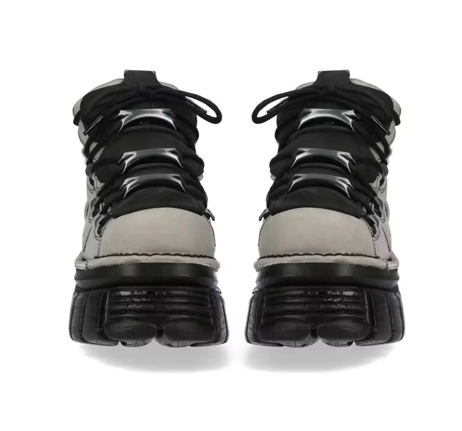 Other Chunky Platform Sneakers - Gray & Black Size US 9 / IT 39 - 3 Thumbnail