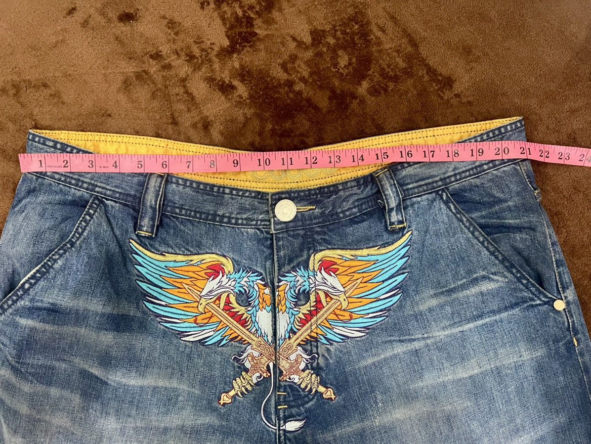 Coogi × JNCO × Vintage Vintage Coogi Crazy Embroided Shorts Baggy Size US 42 / EU 58 - 18 Thumbnail