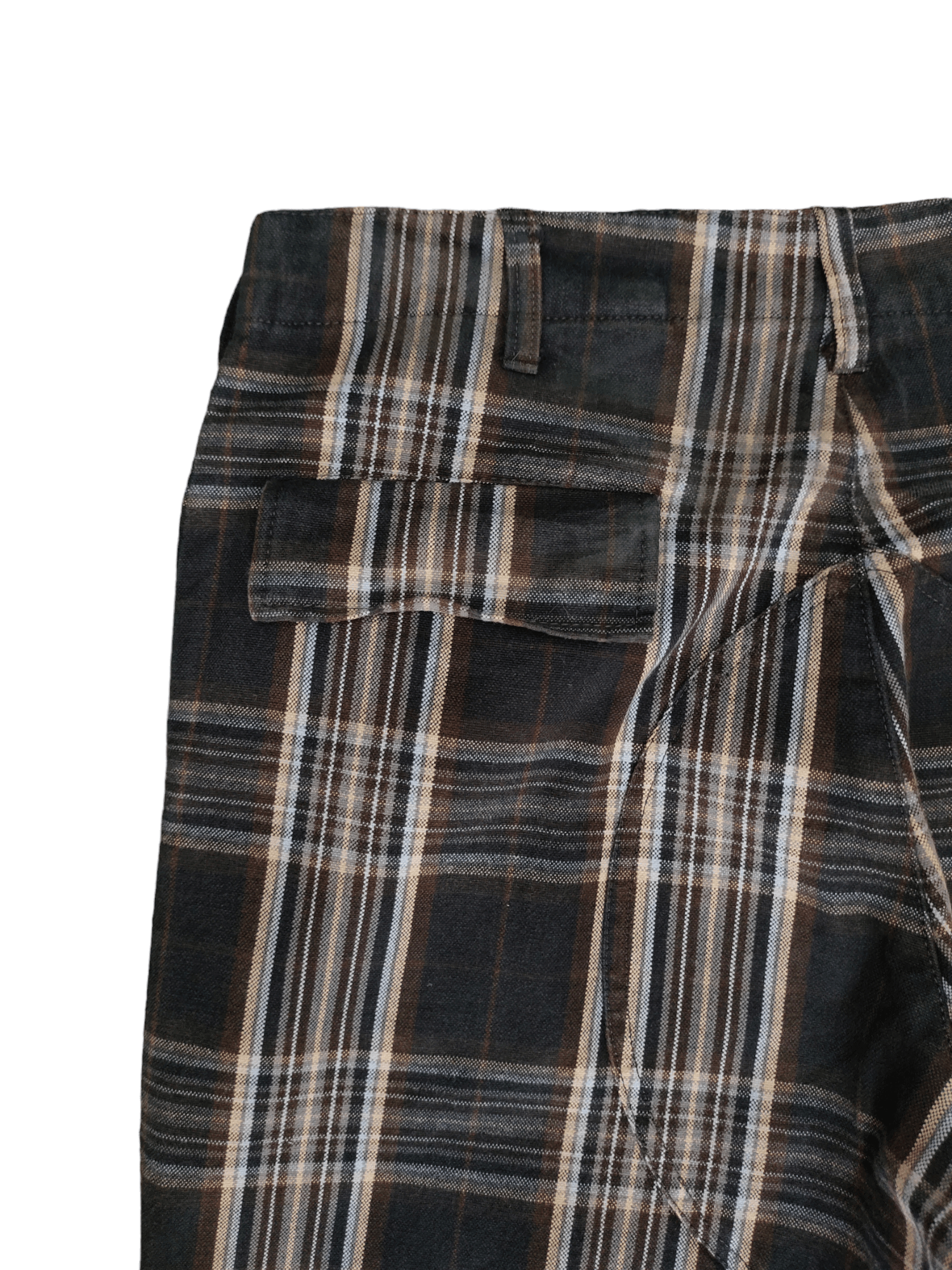 Comme des Garcons × Undercover Baggy Jeans Conflict Japan Checkered Double Knee Wide Leg Size US 32 / EU 48 - 13 Thumbnail