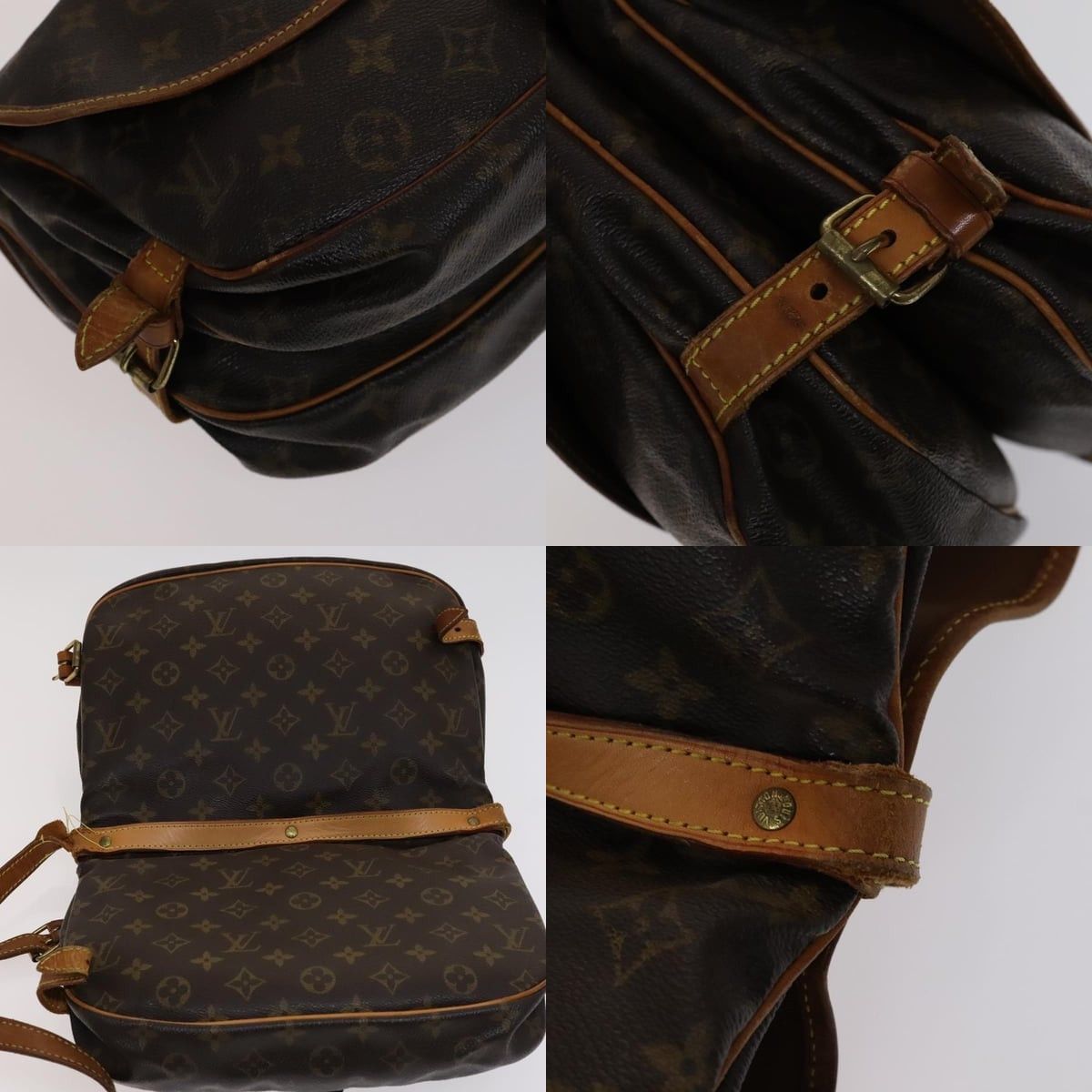 Louis Vuitton LOUIS VUITTON Monogram Saumur 30 Shoulder Bag M42256 Size ONE SIZE - 11 Thumbnail