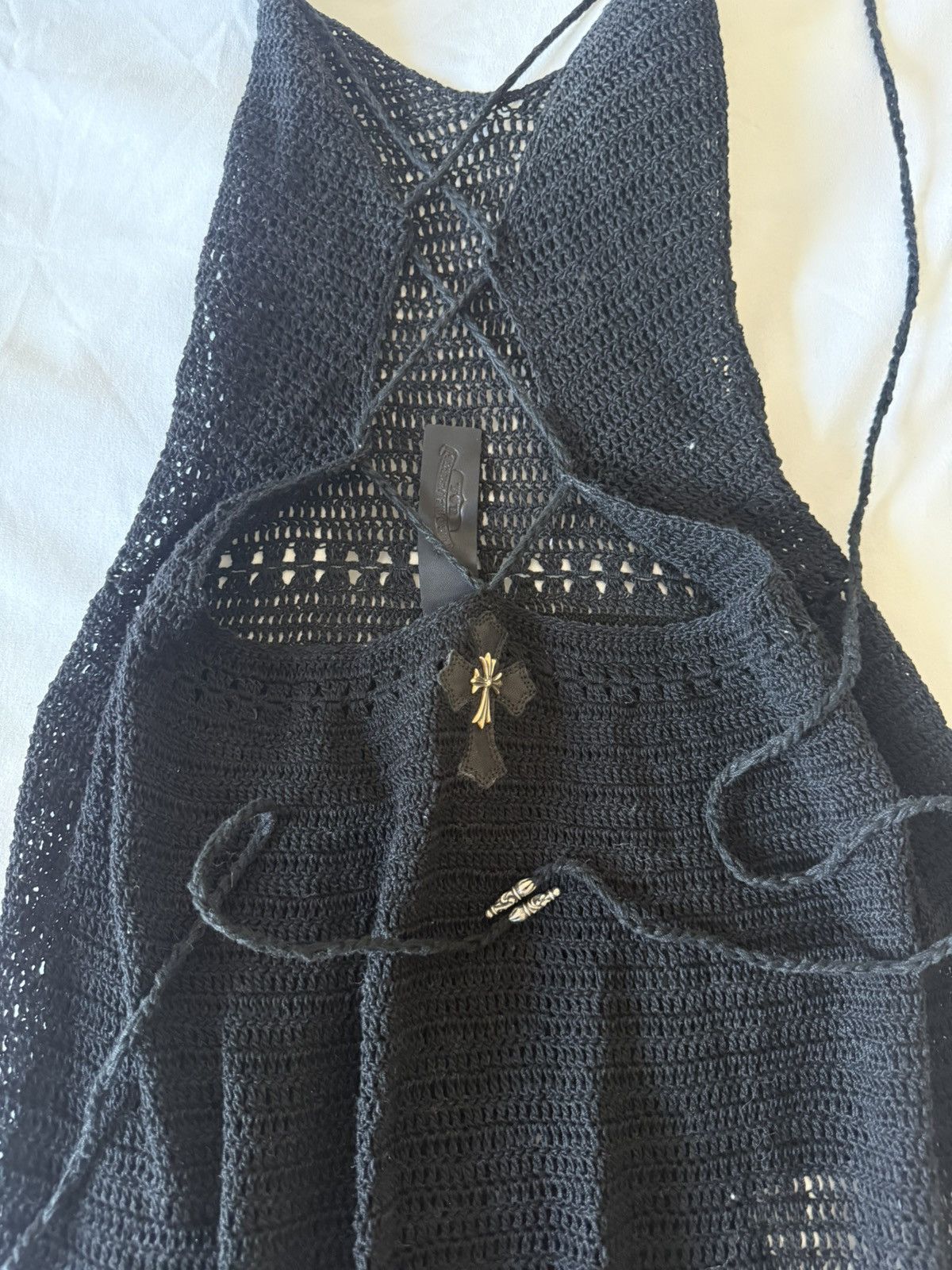 Chrome Hearts Chrome Hearts St. Barts Crochet Dress Size S / US 4 / IT 40 - 3 Thumbnail