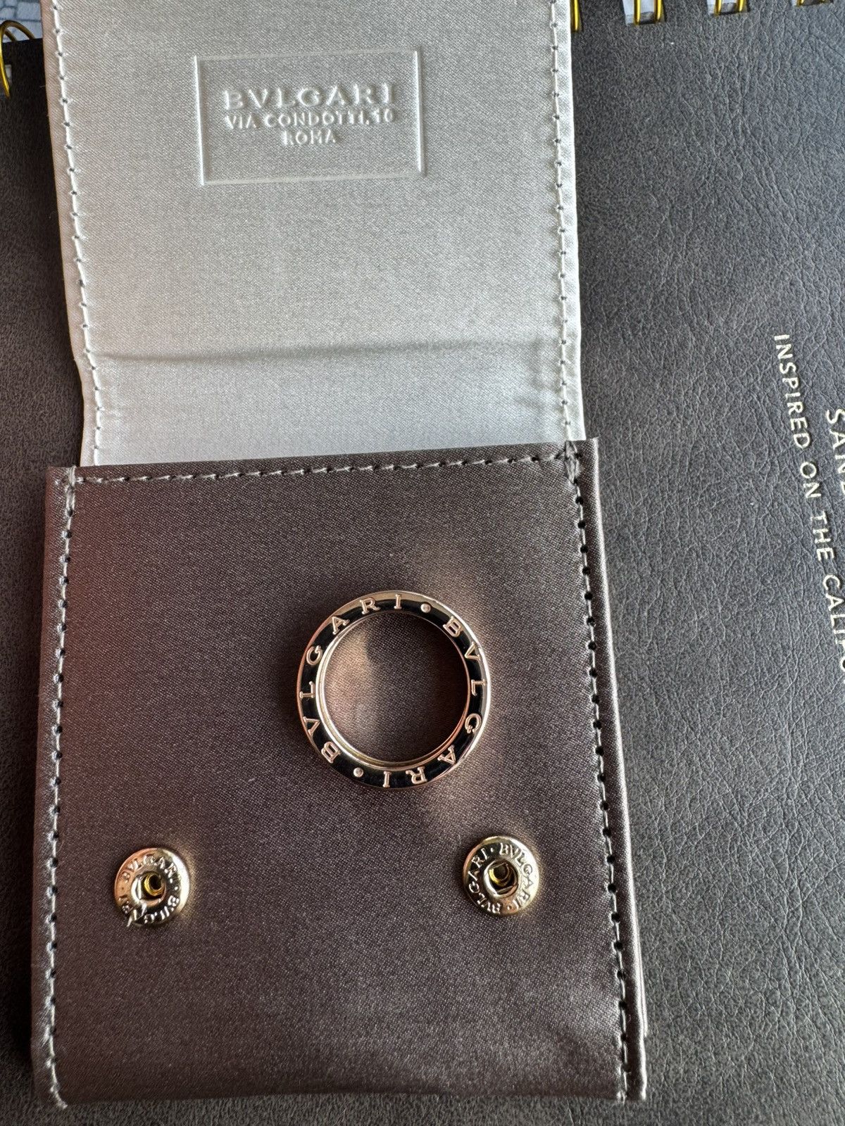 Bvlgari Bvlgari B zero1 Rose Gold Ring Size ONE SIZE - 1 Thumbnail