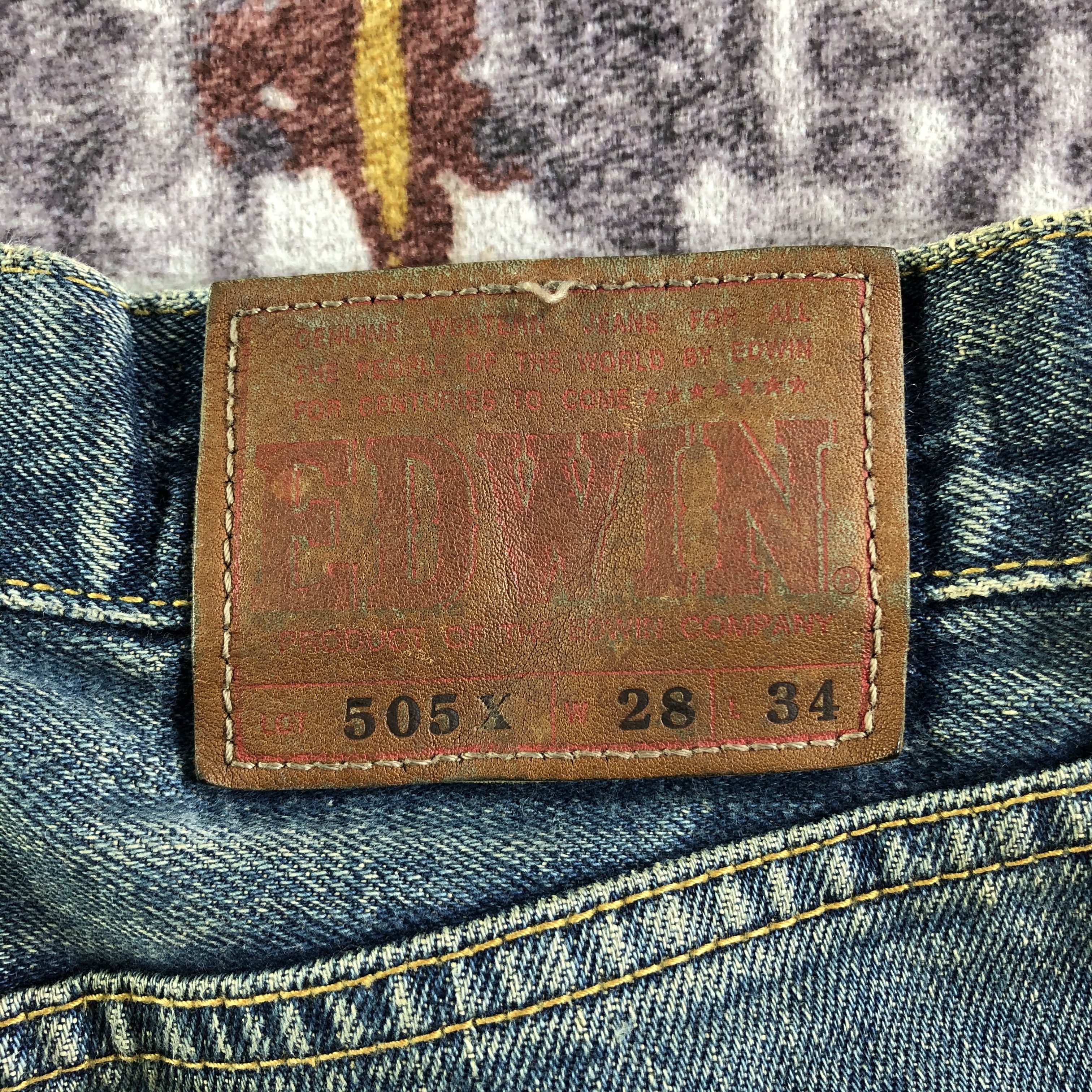 Edwin Vintage Edwin 505 Selvedge Jeans-JM3667 Size US 30 / EU 46 - 5 Thumbnail