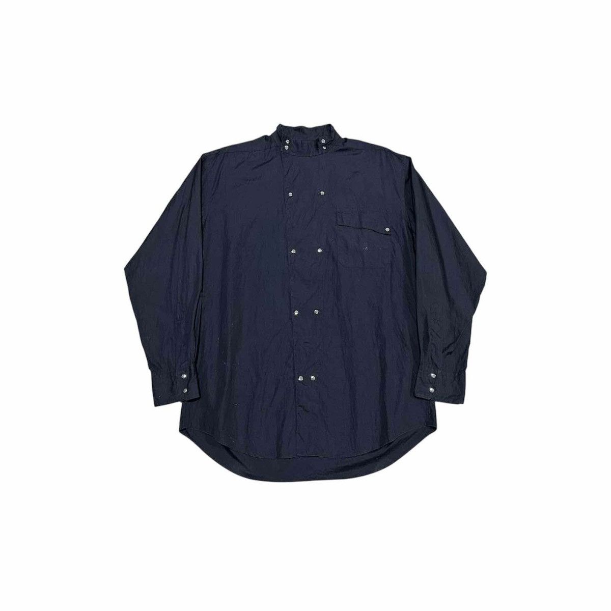 Thierry Mugler Archived 80s Thierry Mugler Double Breast Snap Button Shirt Size US XL / EU 56 / 4 - 6 Thumbnail