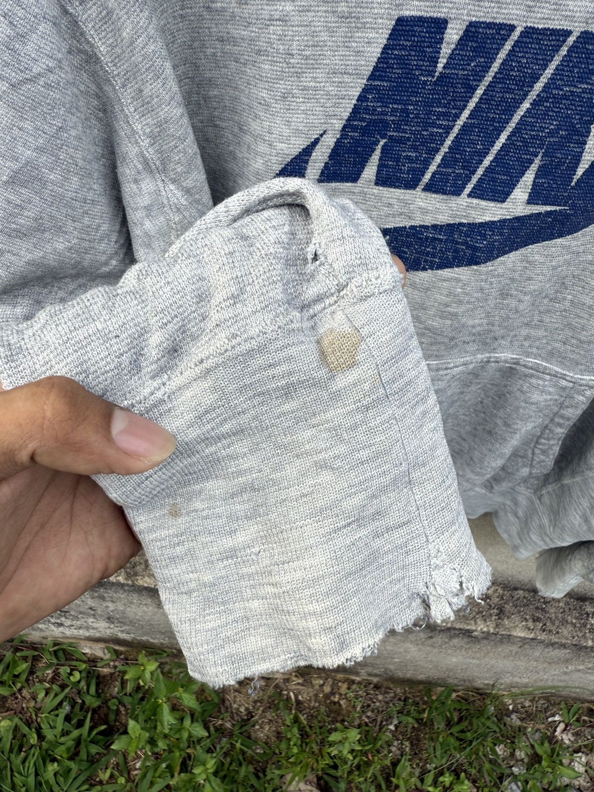 Nike Vintage 80s Nike Big Logo Hoodie Size US M / EU 48-50 / 2 - 3 Thumbnail