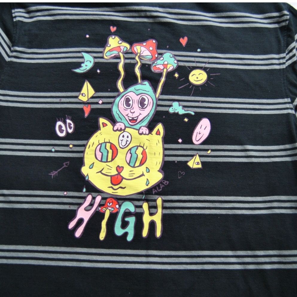 Other Alab Trippy High Striped Shirt Medium Size US M / EU 48-50 / 2 - 6 Thumbnail