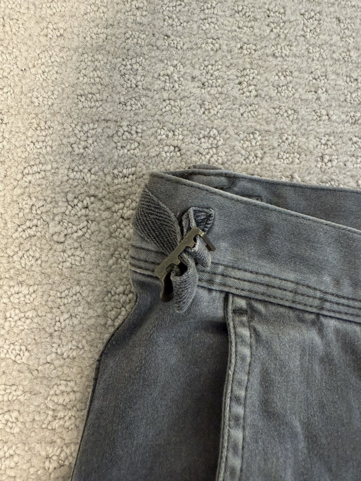 Tete Homme Issey Miyake x Tete Homme Cargo Biker Flare Jeans Size US 29 - 7 Thumbnail