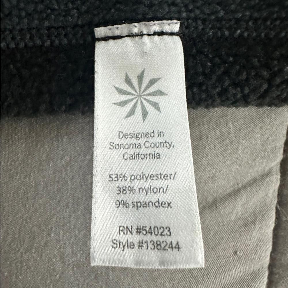 Athleta Athleta Street To Summit Fleece Reflective Leggings Black XL Size 36" / US 14 / IT 50 - 6 Thumbnail