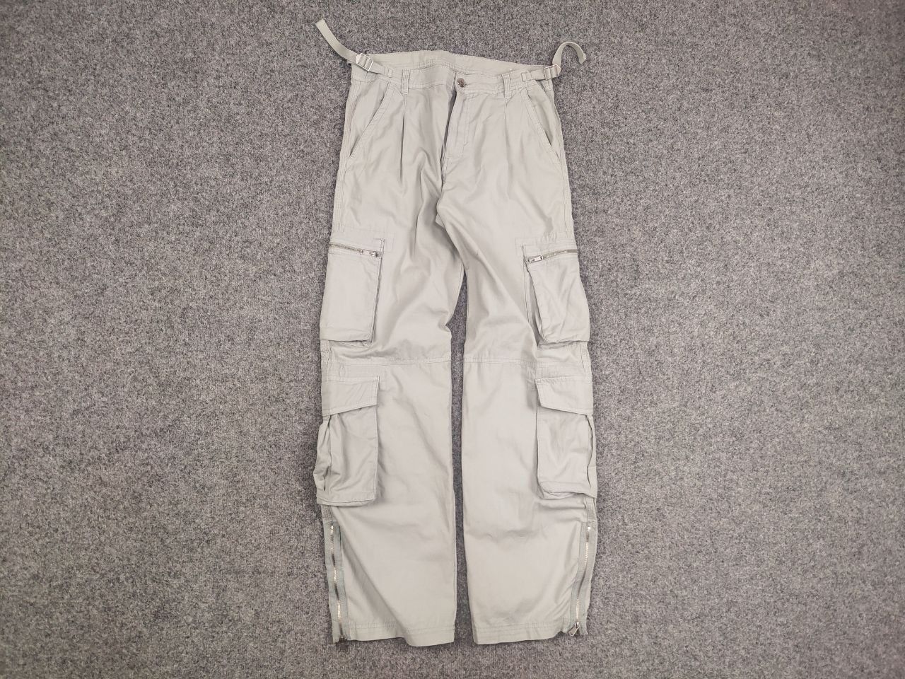 If Six Was Nine Baggy Zip Cargo If Six Was Nine Style Parachute Y2K Pants Size US 31 - 7 Thumbnail