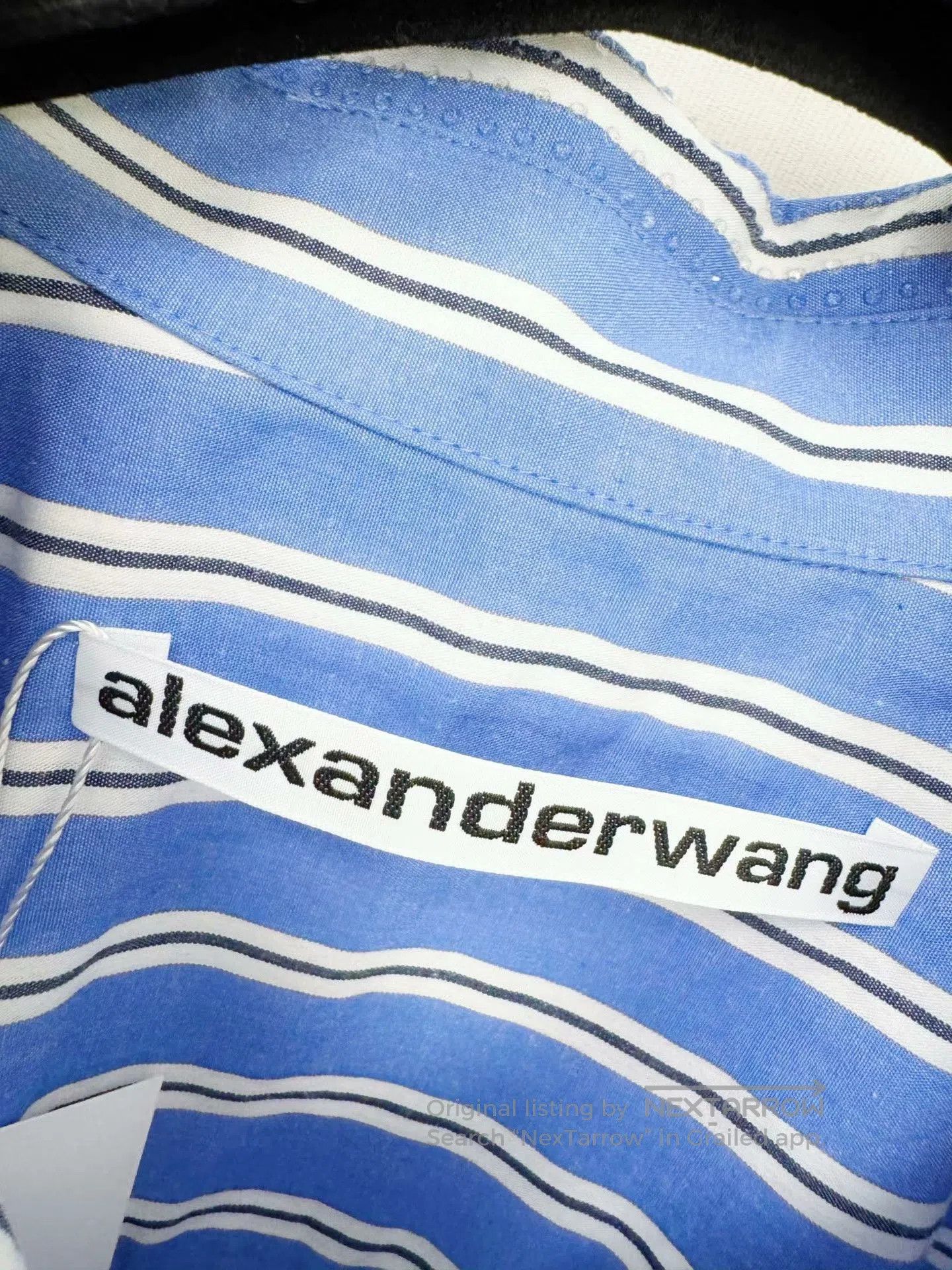 Alexander Wang Alexander Wang Rhinestone Shirt. Size US M / EU 48-50 / 2 - 3 Thumbnail