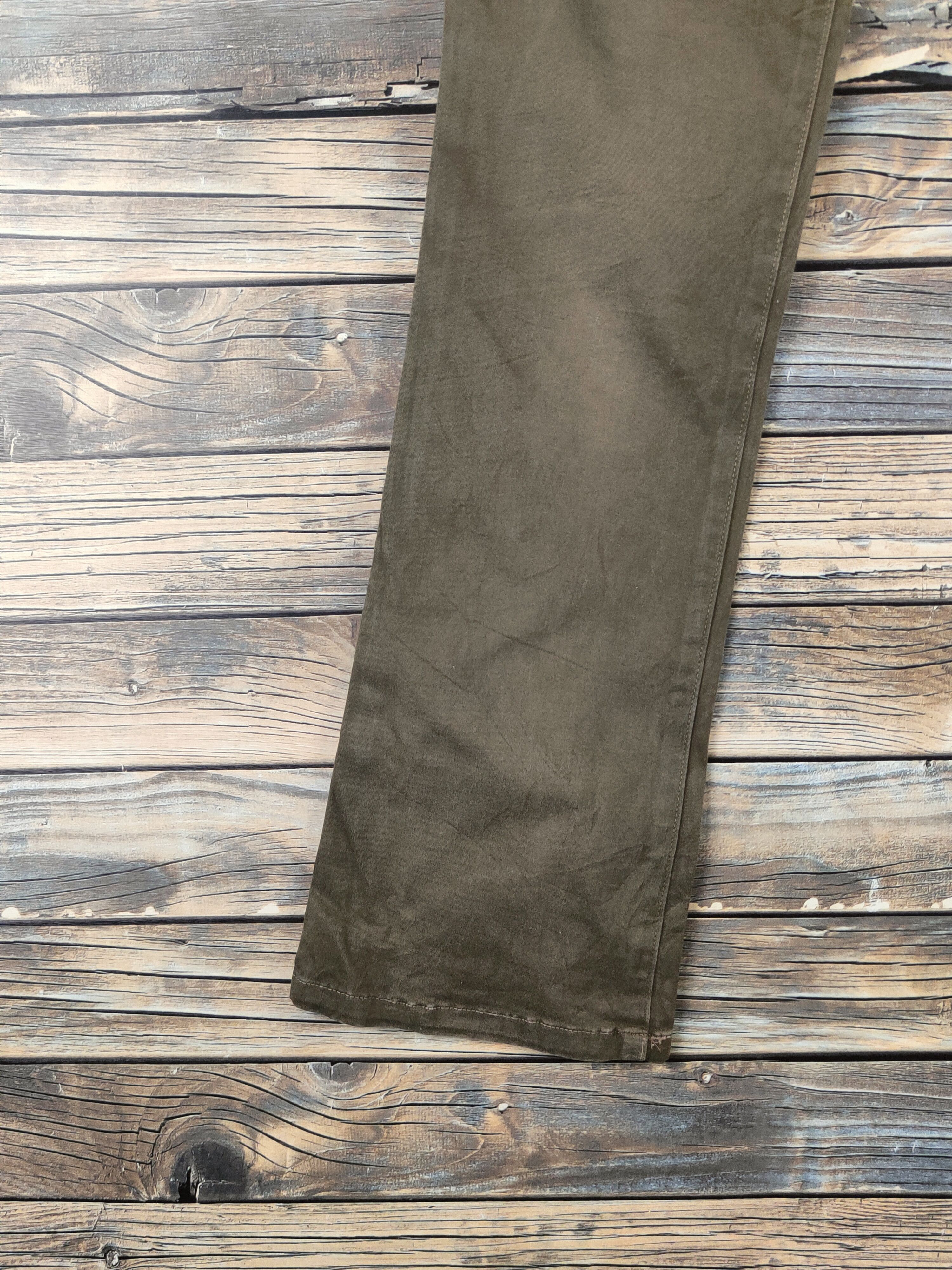 Japanese Brand DL O.z.o.c Olive Multipocket Casual Pants #46-337 Size 25" / US 0 / IT 36 - 4 Thumbnail