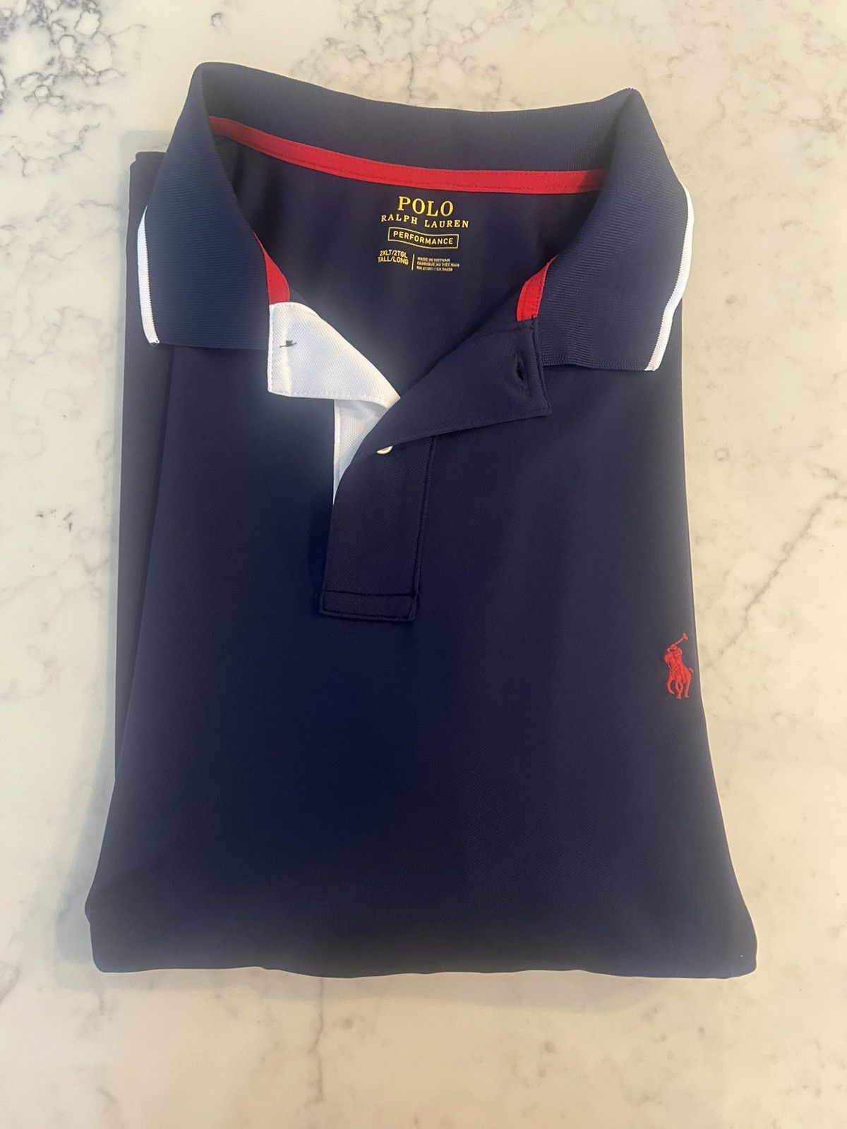 Polo Ralph Lauren Polo Ralph Lauren Shirt Mens 2XLT Blue Pony Performance Size US XXL / EU 58 / 5 - 3 Thumbnail