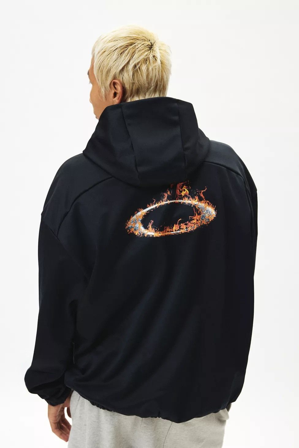 Oakley Oakley Solar Rail Softshell Hoodie Jacket Black Baggy Fit Size US L / EU 52-54 / 3 - 14 Thumbnail