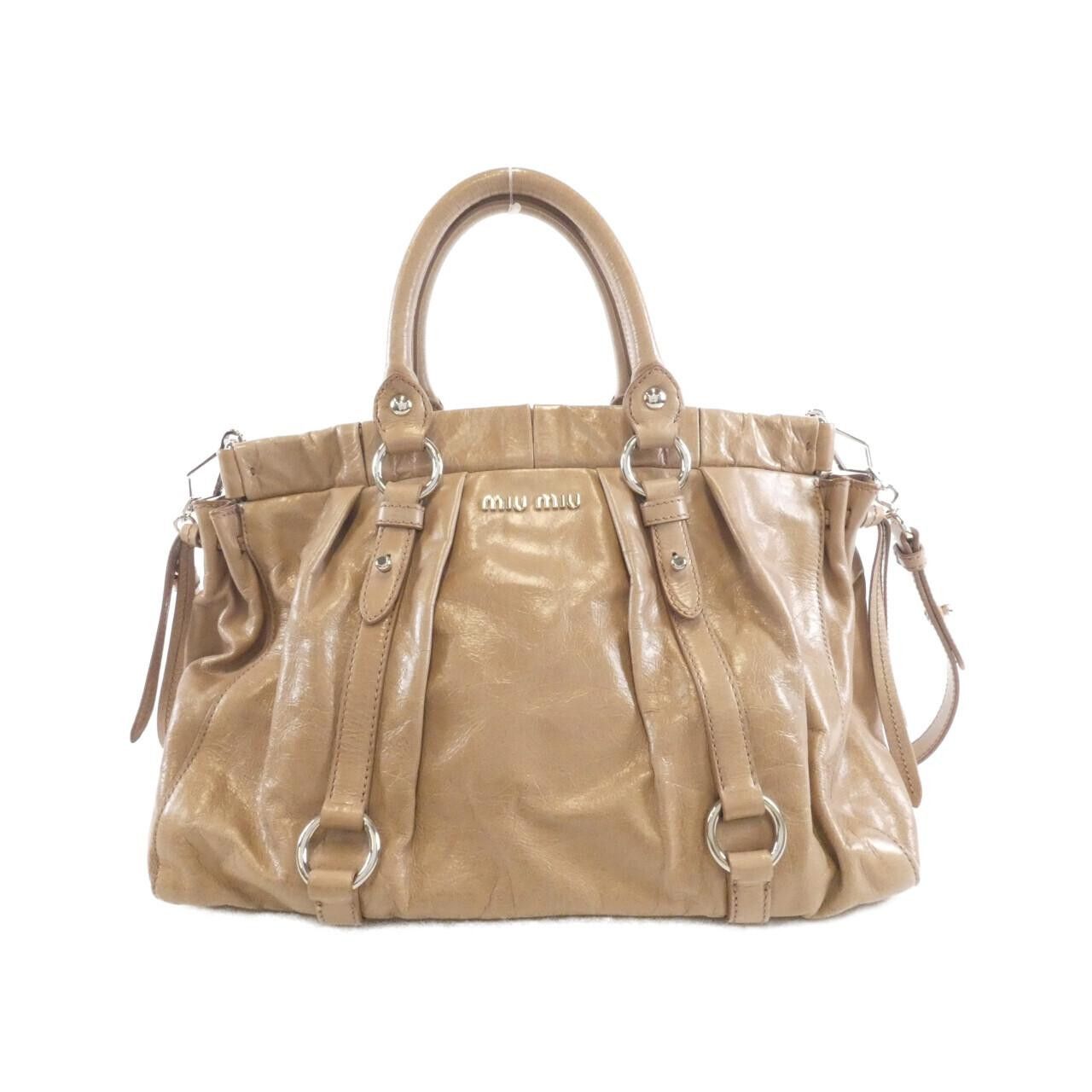 Miu Miu Miu Miu VITELLO LUX Bag Leather Crossbody Bag RT0383 DUTY FREE for USA