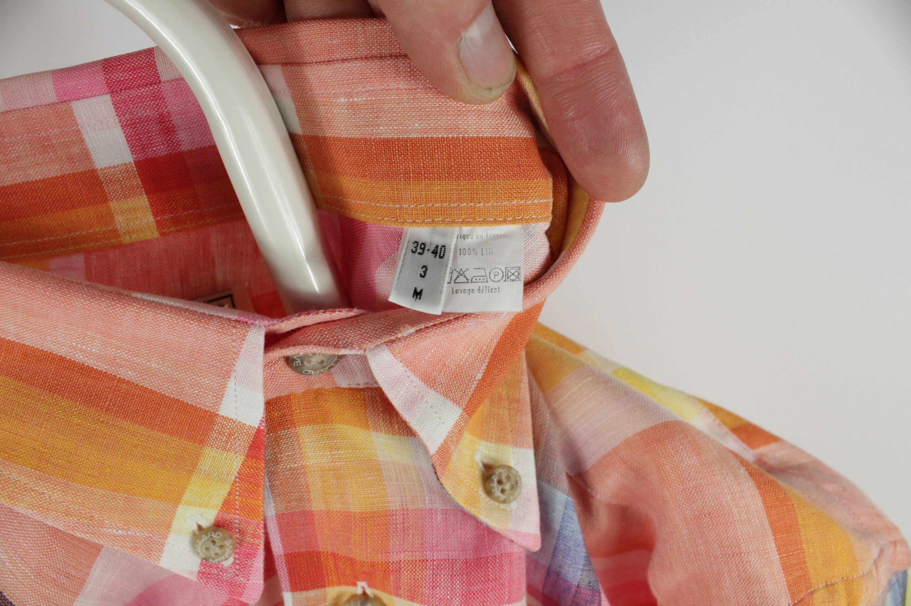 Other AAllard de Megeve Relax Fit Multicolor Linen Shirt Size US M / EU 48-50 / 2 - 5 Thumbnail