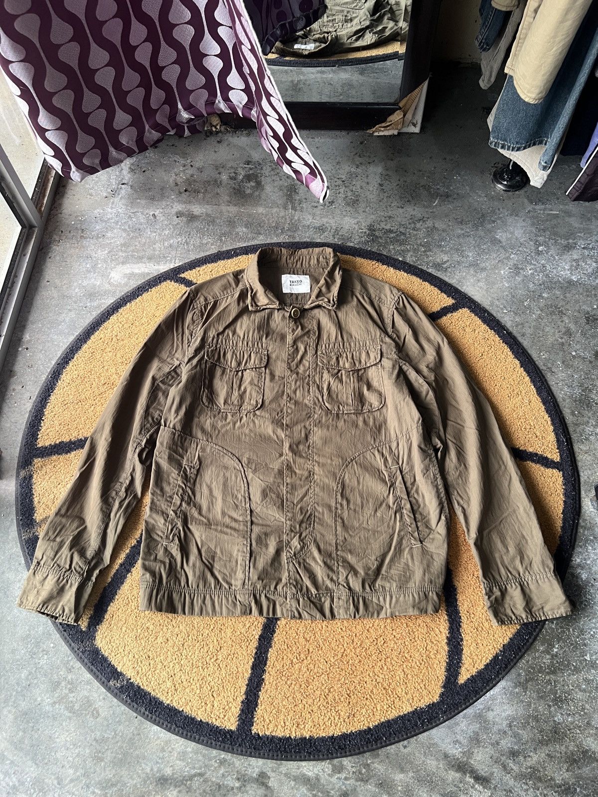 Takeo Kikuchi 🔥Takeo Kikuchi Button Up Overshirt Size US M / EU 48-50 / 2 - 1 Thumbnail