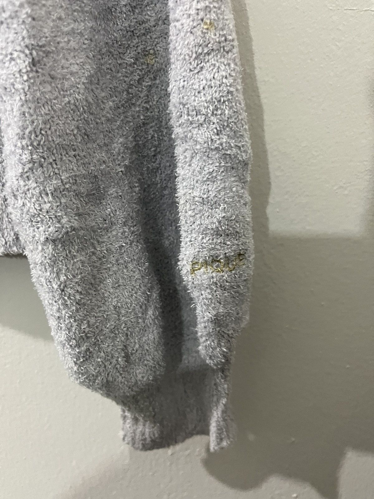Japanese Brand GELATO PIQUE COTTON FAUX FUR CARDIGAN Size ONE SIZE - 4 Thumbnail