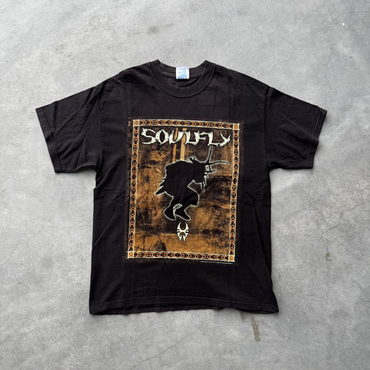 Vintage Soulfly 2001 T-shirt Band Tee