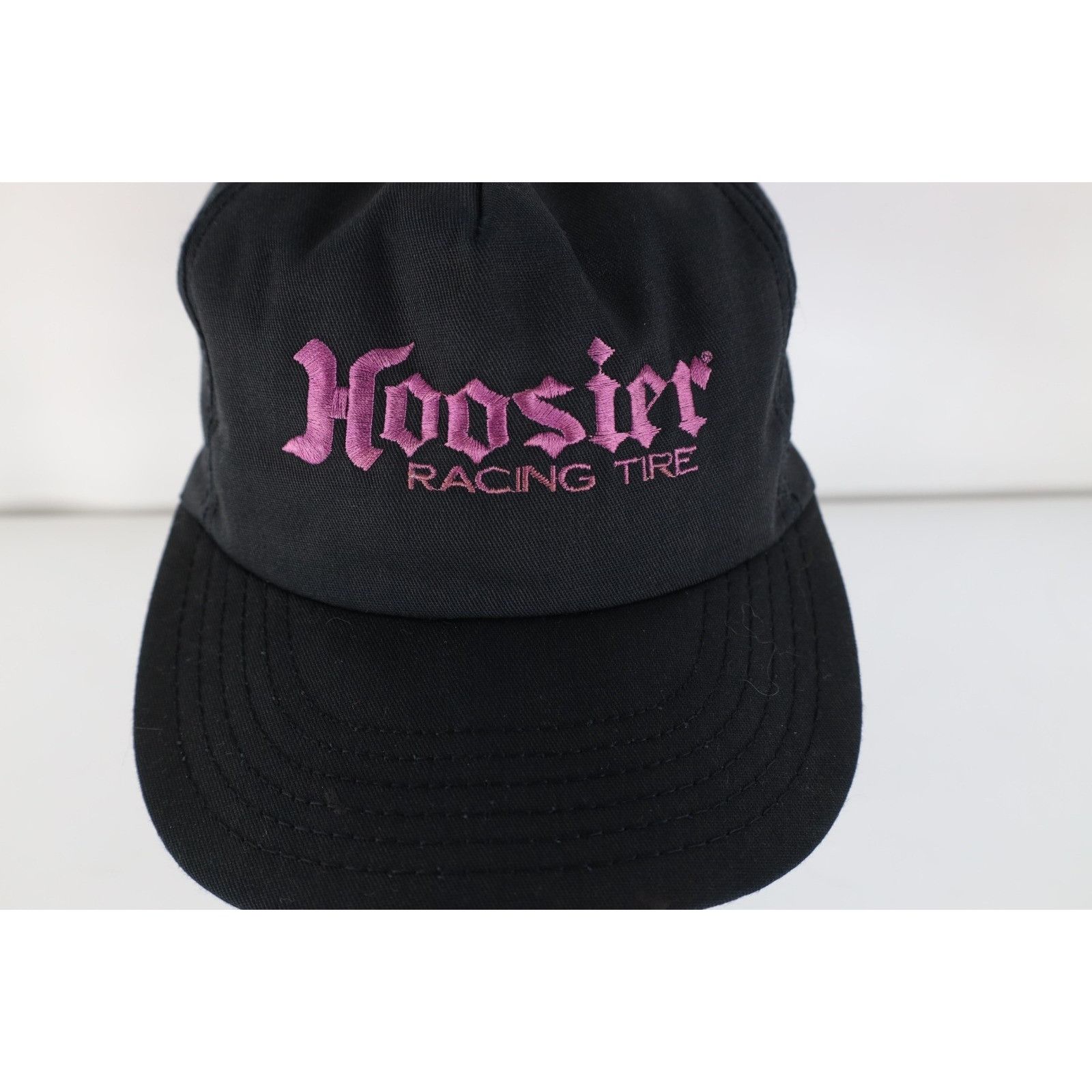 Vintage Vintage 80s 90s Spell Out Hoosier Racing Tire Snapback Hat Size ONE SIZE - 2 Thumbnail