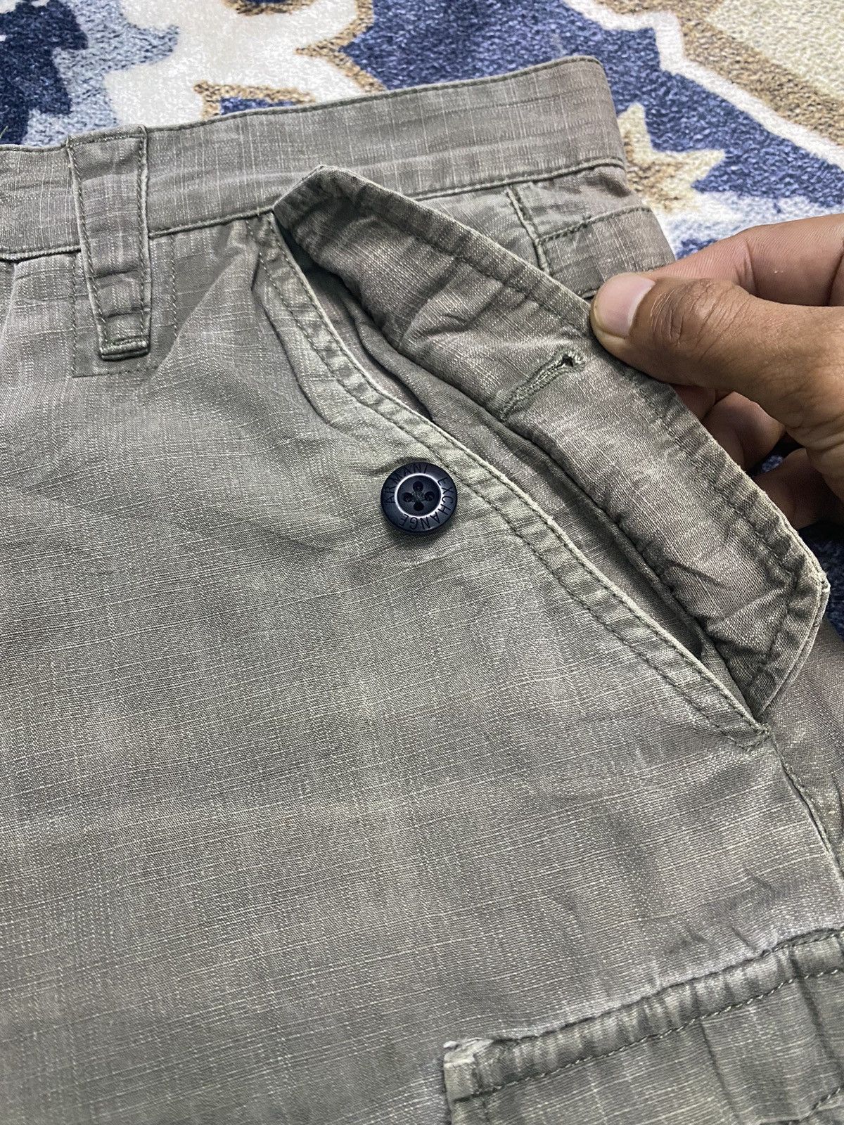 Armani Exchange × Vintage Vintage armani exchange cargo short pant Size US 34 / EU 50 - 3 Thumbnail