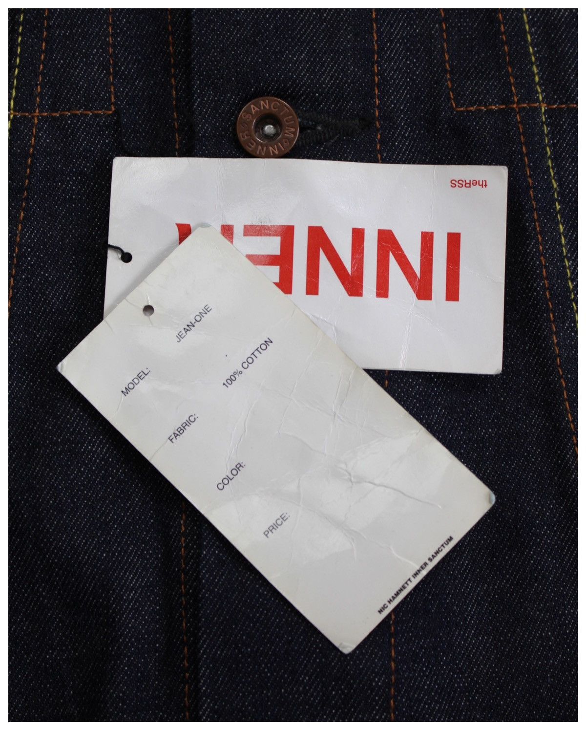 Katharine Hamnett London × Vintage AW2000 NIC HAMNETT INNER SANCTUM BY KATHARINE HAMNETT DENIM Size US S / EU 44-46 / 1 - 13 Thumbnail