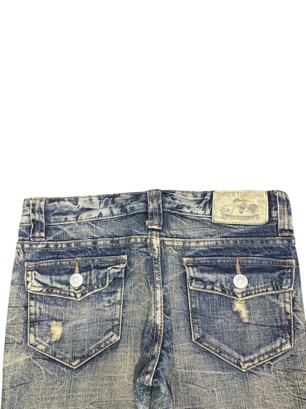 Ksubi Vintage Japanese Brand Rusty Mud Wash Distressed Jeans Size 31" - 4 Thumbnail