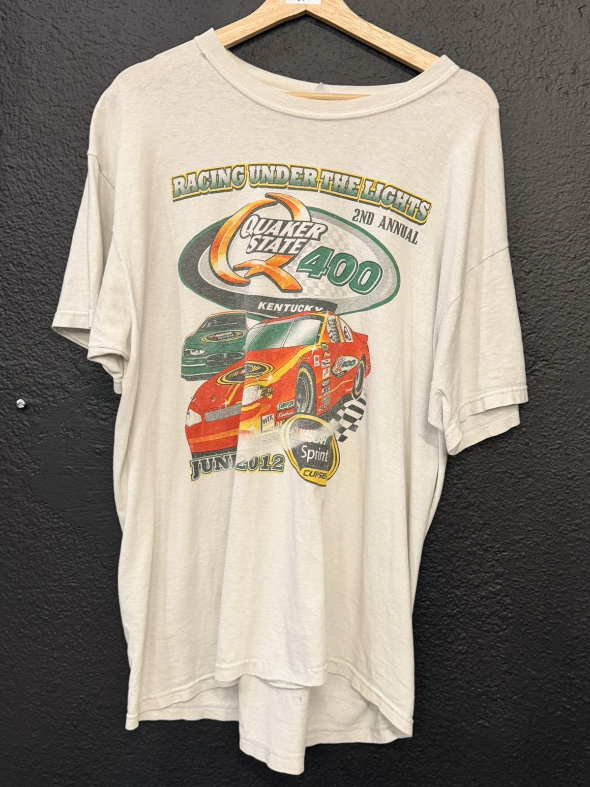 Vintage Vintage race tee Size US XL / EU 56 / 4 - 1 Thumbnail