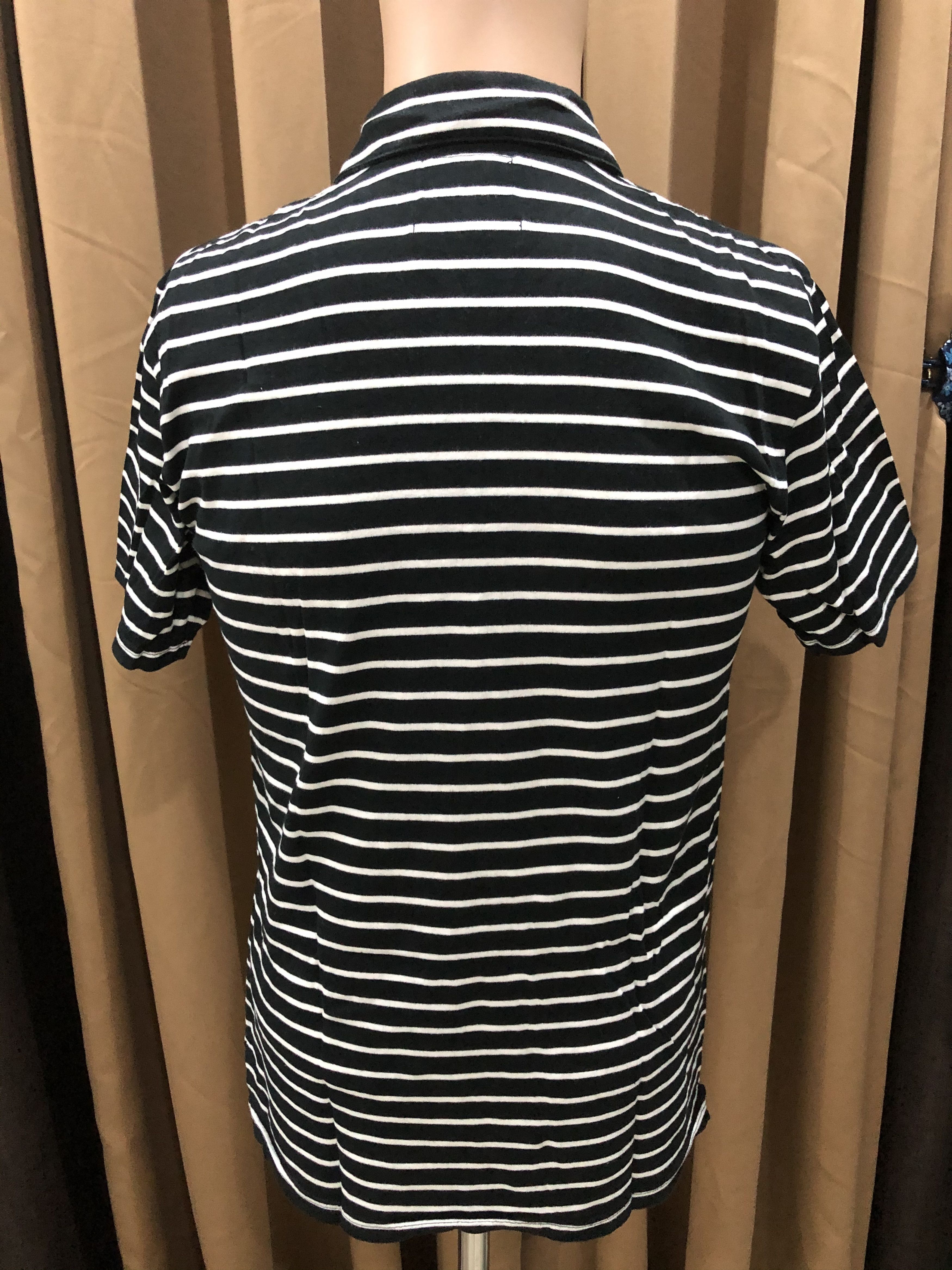 Japanese Brand × RUDE GALLERY Rude Gallery stripe collar t shirt Size US M / EU 48-50 / 2 - 3 Thumbnail