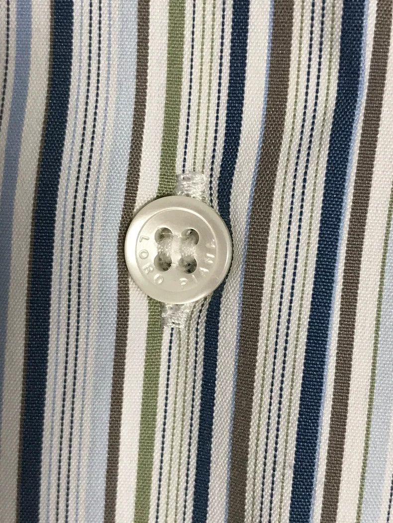 Loro Piana Loro piana Striped shirt 2506-Nextarrow Size XS / US 0-2 / IT 36-38 - 3 Thumbnail