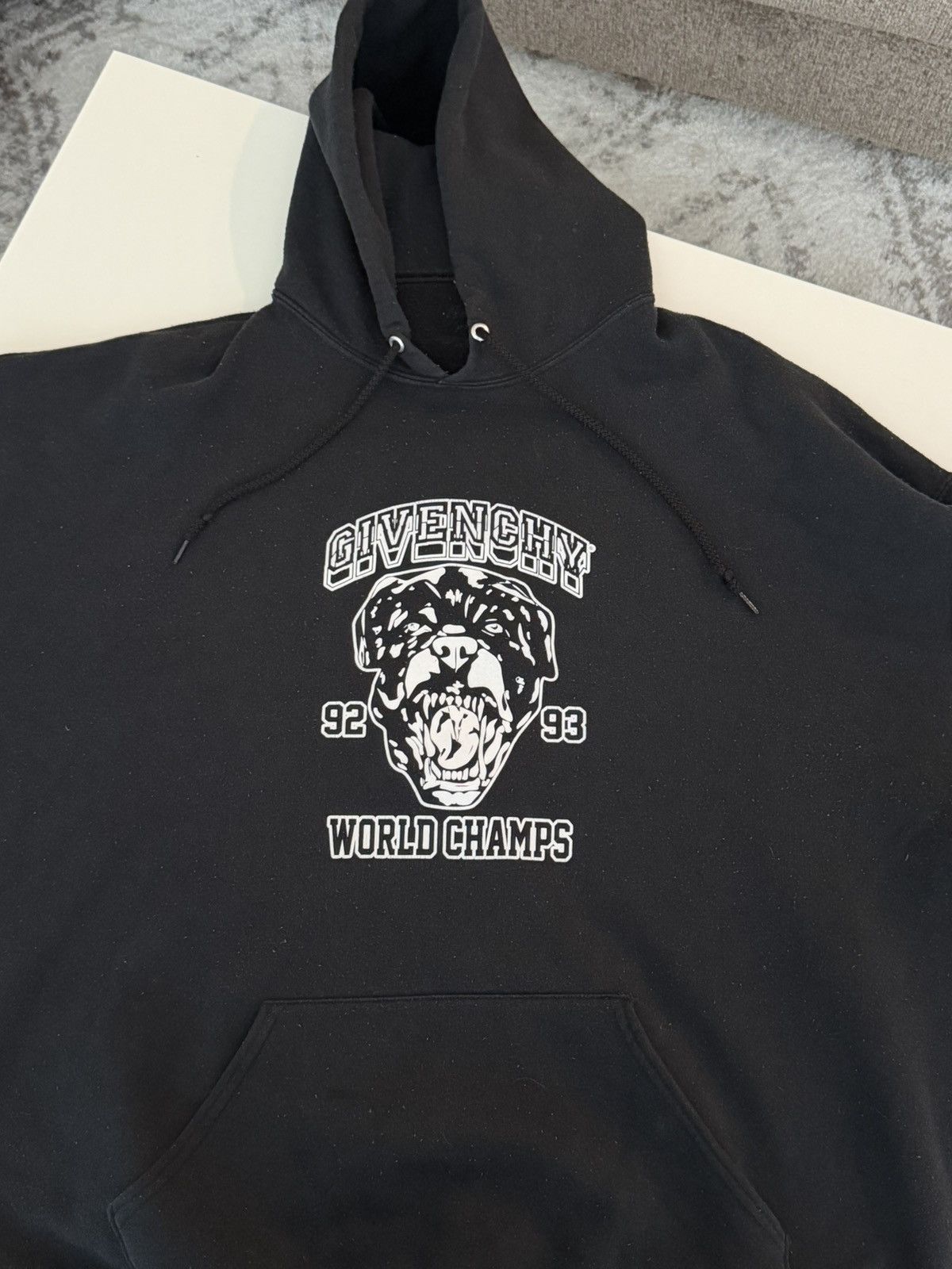 Givenchy Vintage Givenchy World Champs Hoodie Size US XXL / EU 58 / 5 - 2 Thumbnail