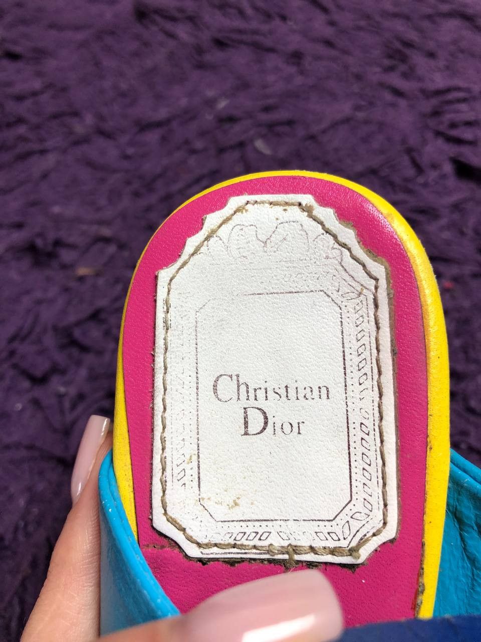 Christian Dior Monsieur Christian Dior Embroider Tartan Print Flat Size US 7 / IT 37 - 5 Thumbnail