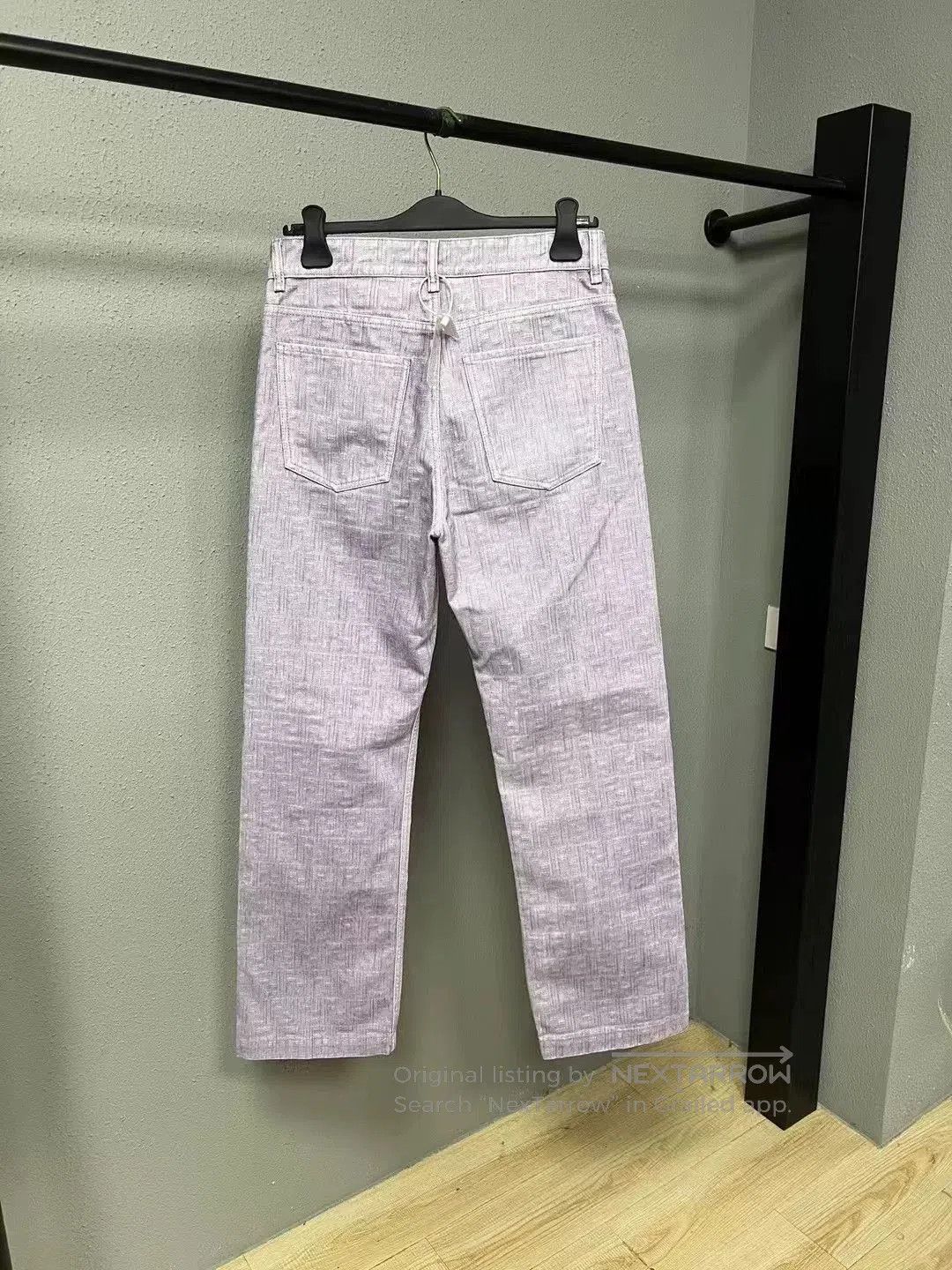 Fendi Fendi Full Print Denim Pants Size 32/34. Size US 32 / EU 48 - 2 Thumbnail
