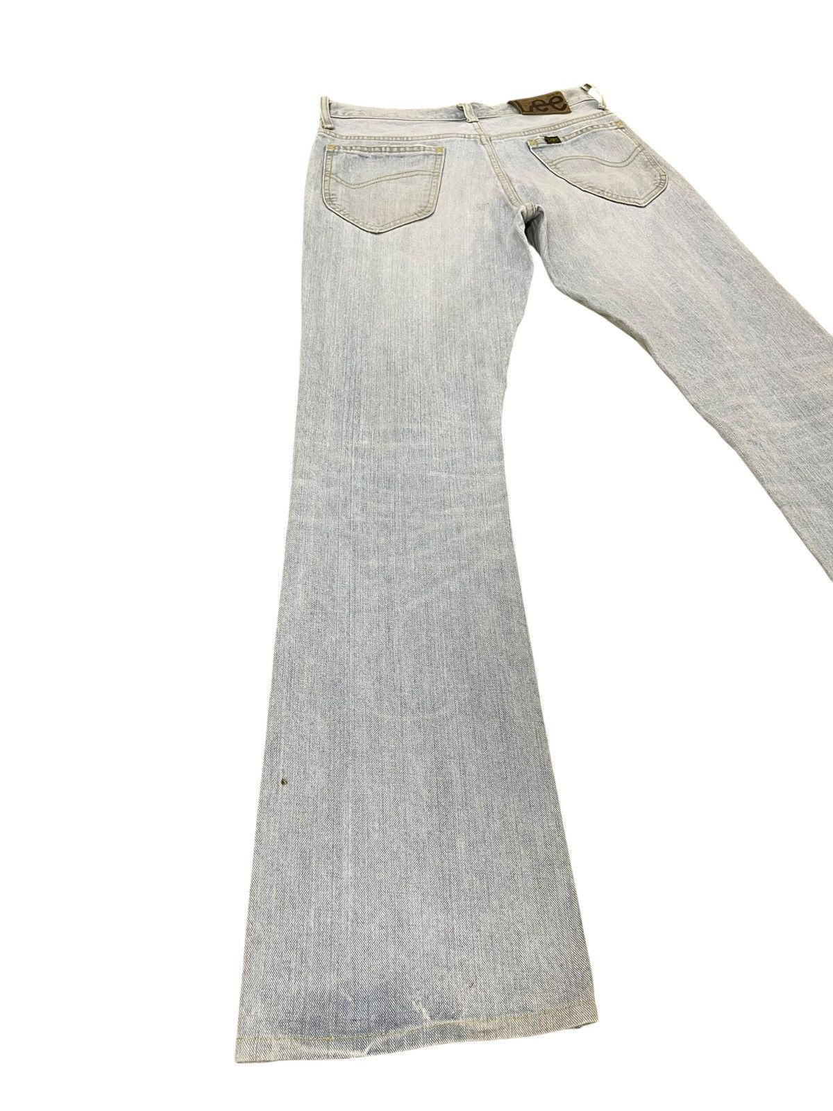 Japanese Brand Flare Jeans Lee Japan Distress Boot Cut 2🟦3 Size US 30 / EU 46 - 13 Thumbnail