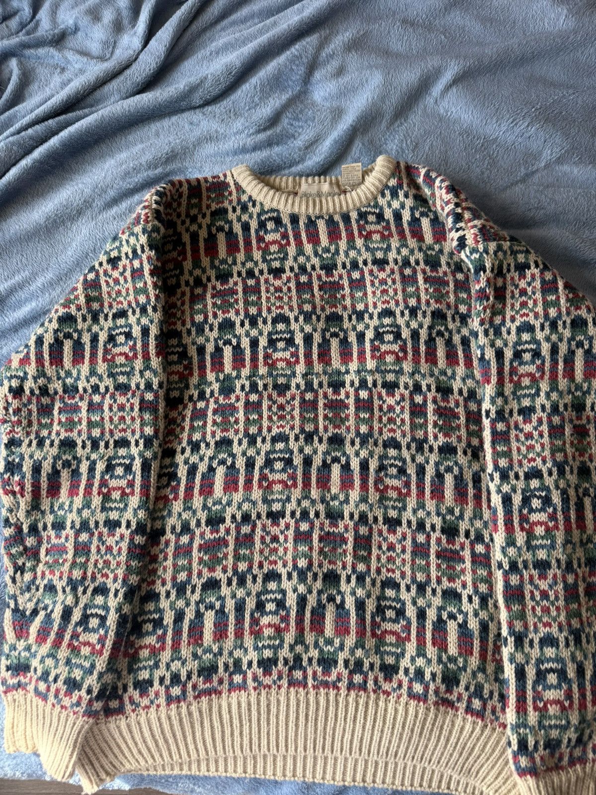 Other Multi Color Coogi-like knitwear sweater Size US L / EU 52-54 / 3 - 1 Thumbnail