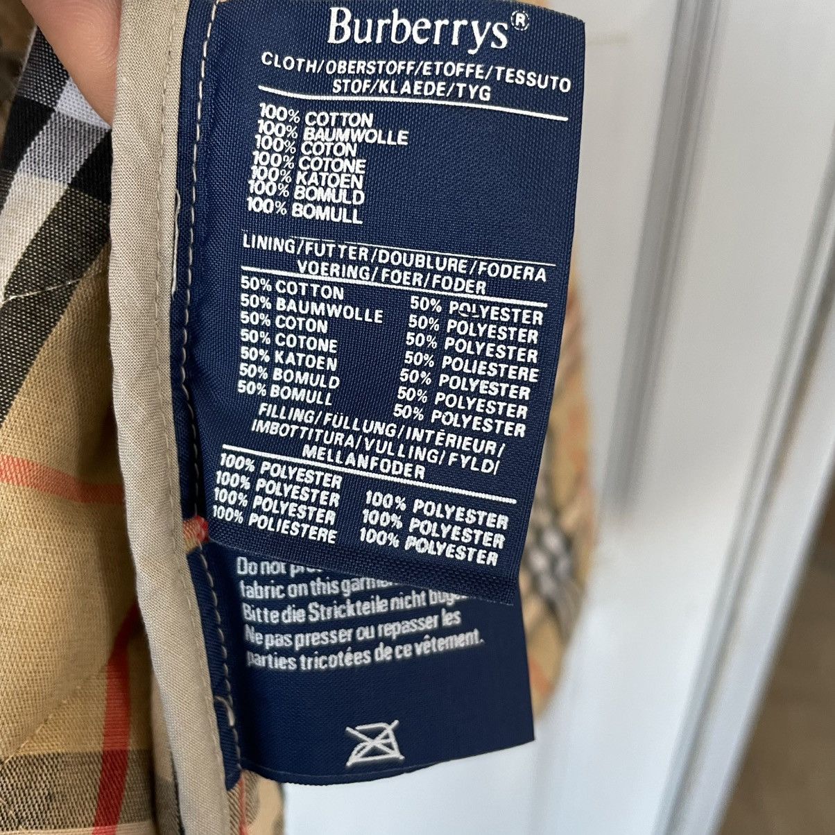 Burberry Vintage Burberrys Quilted Jacket Nova Check C61 Size M / US 6-8 / IT 42-44 - 13 Thumbnail