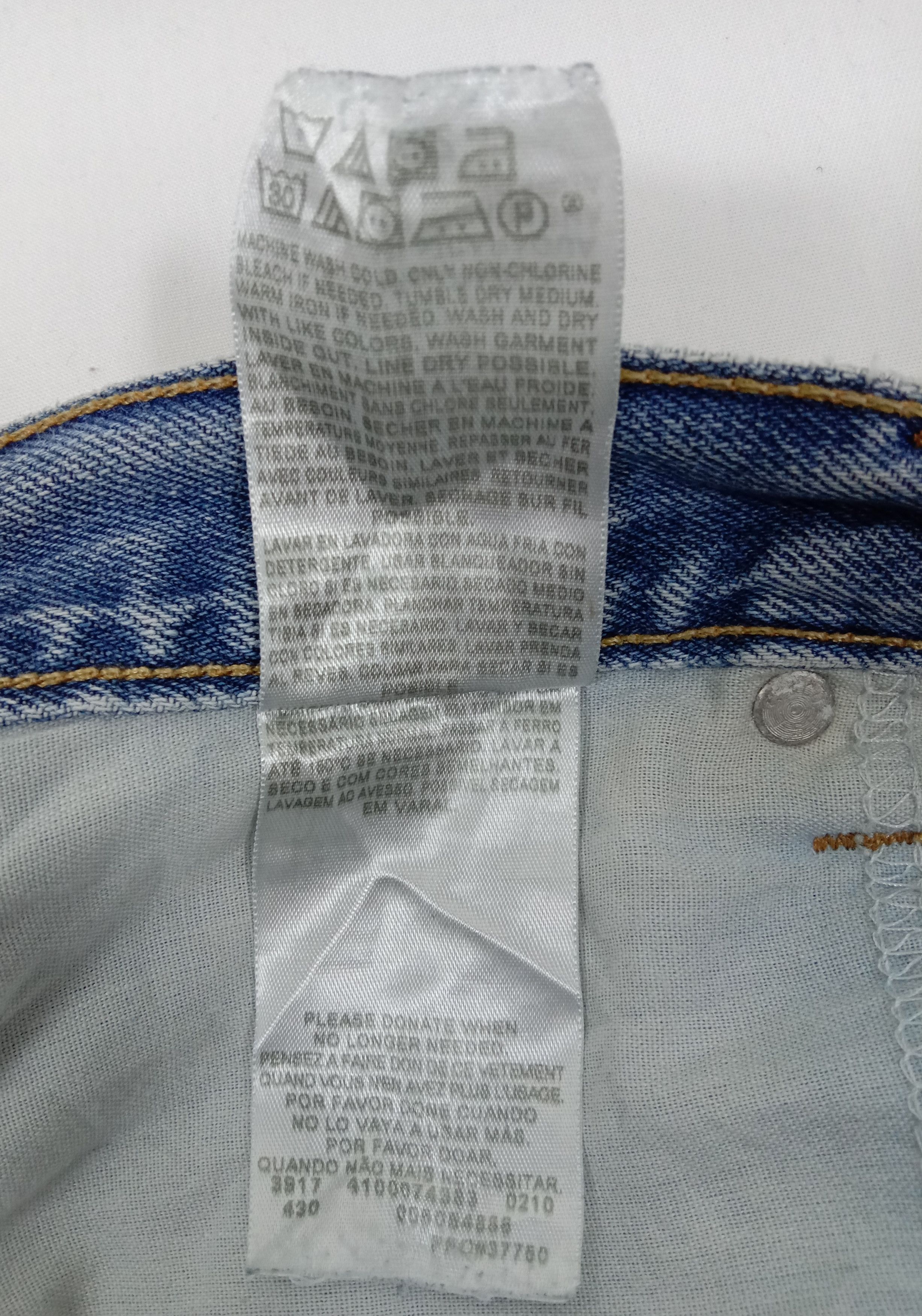 Levi's Vintage Levi's 505 Jeans Regular Fit Light Wash Denim Size US 33 - 13 Thumbnail