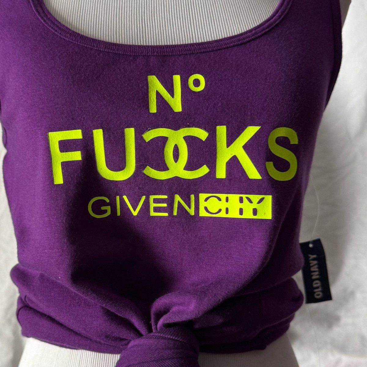 Old Navy Plum & Neon, Tami Cami, Custom Tank Top Size L / US 10 / IT 46 - 5 Thumbnail