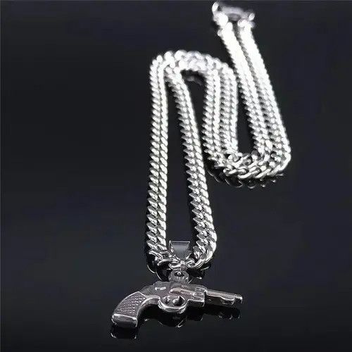 VIBE Punk Gun Pendant Necklaces Size ONE SIZE - 3 Thumbnail