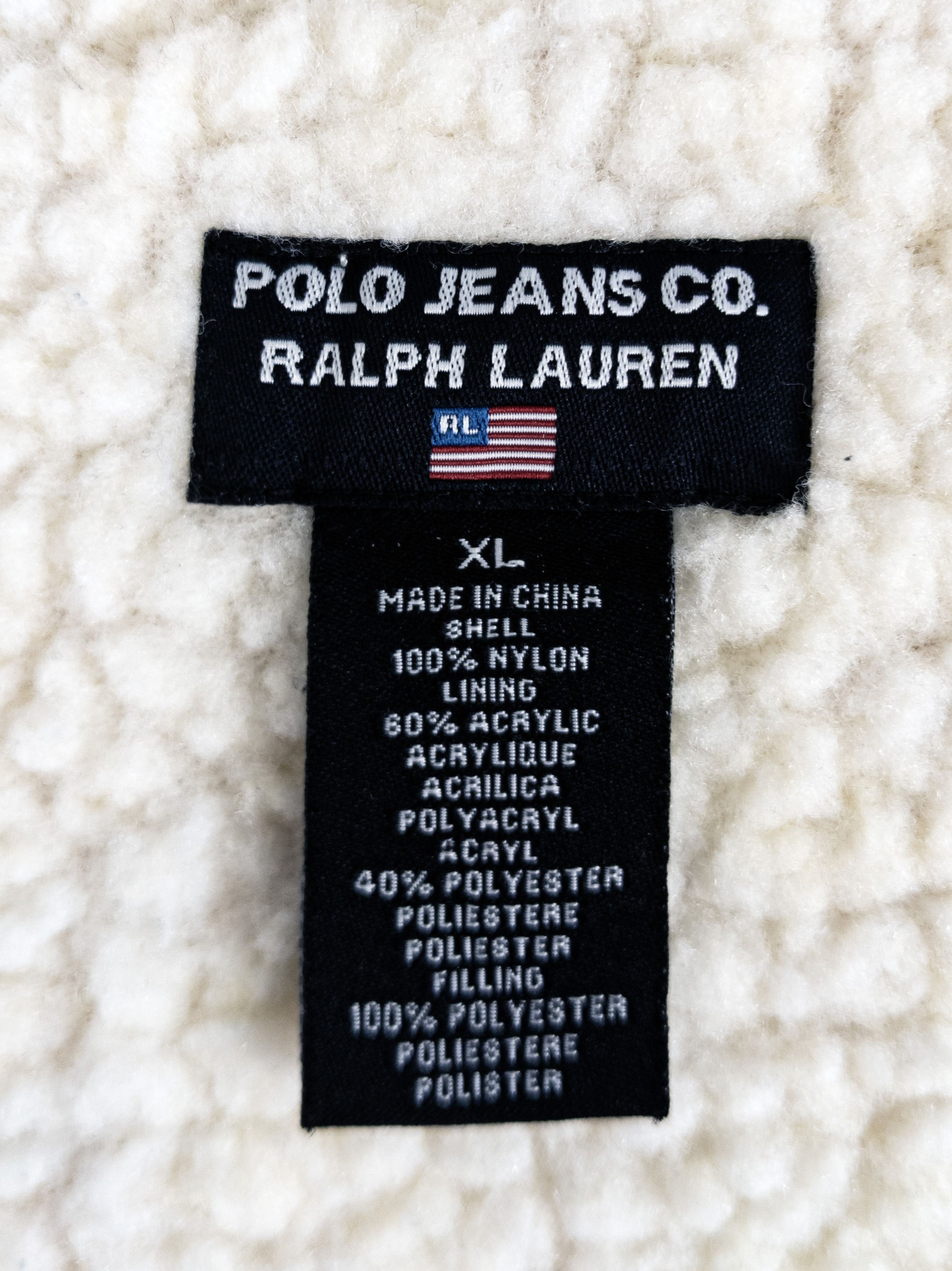 Polo Ralph Lauren Polo Jeans Ralph Lauren Yellow Sherpa Trucker Jacket XL Size US XL / EU 56 / 4 - 13 Thumbnail