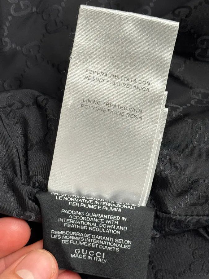 Gucci 2010s Gucci Black Dark Hooded Puffer Jacket Size US M / EU 48-50 / 2 - 13 Thumbnail
