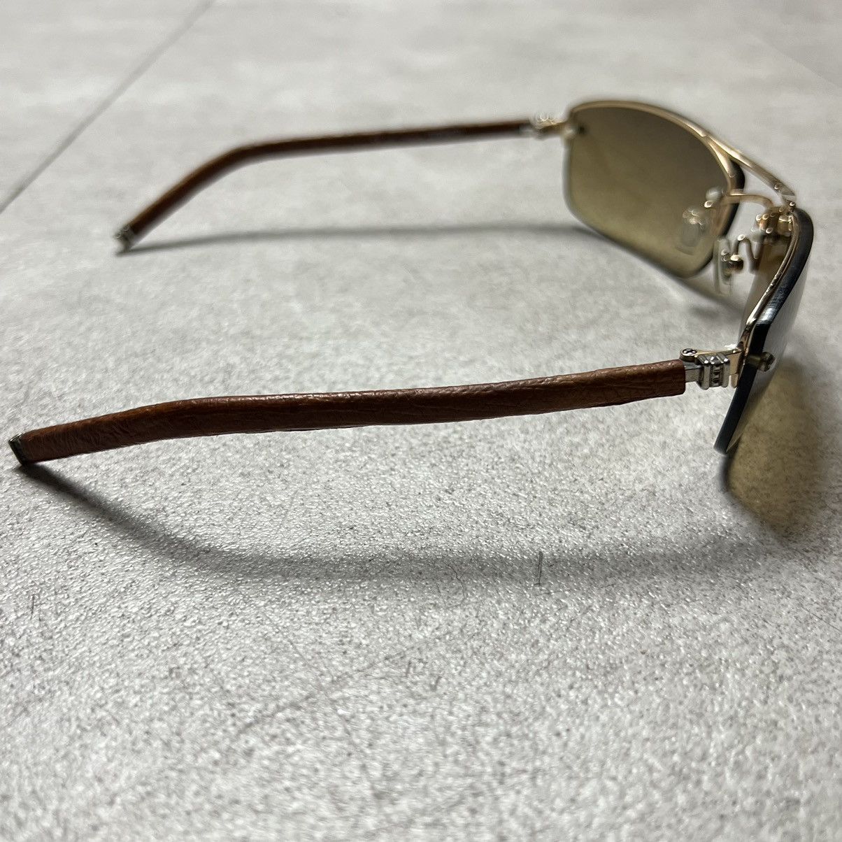Chrome Hearts Chrome hearts AMPED Leather Flame Sunglasses Size ONE SIZE - 4 Thumbnail