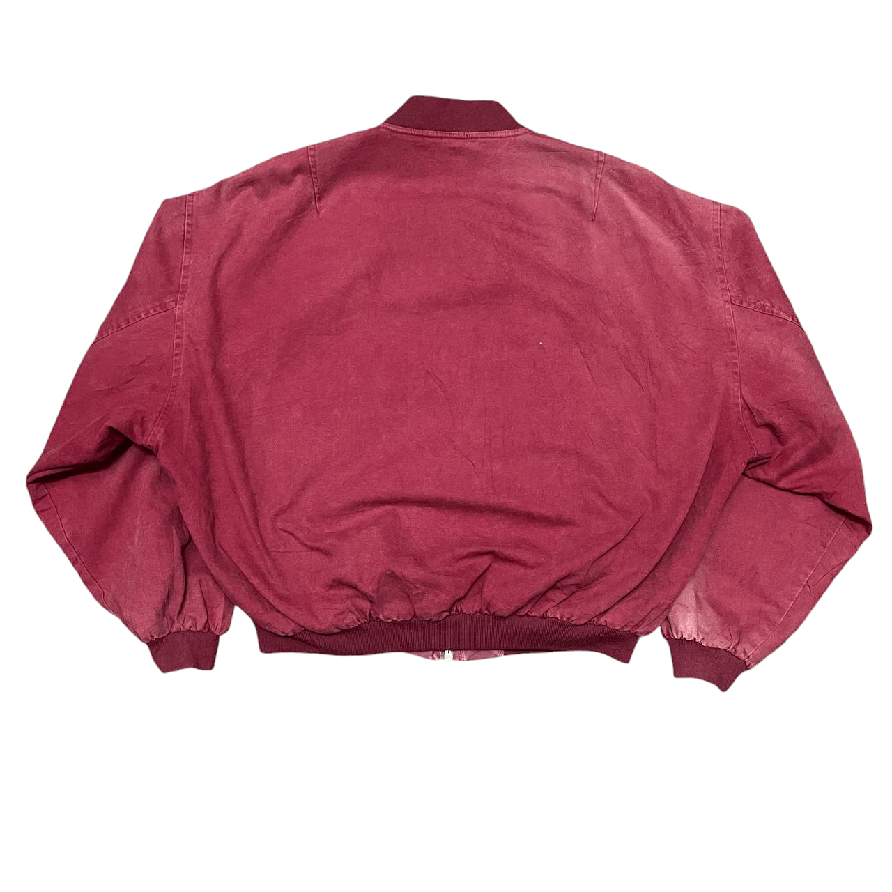 Energie Vintage Energie Sunfaded Canvas Bomber Jacket Reversible Size US L / EU 52-54 / 3 - 10 Thumbnail